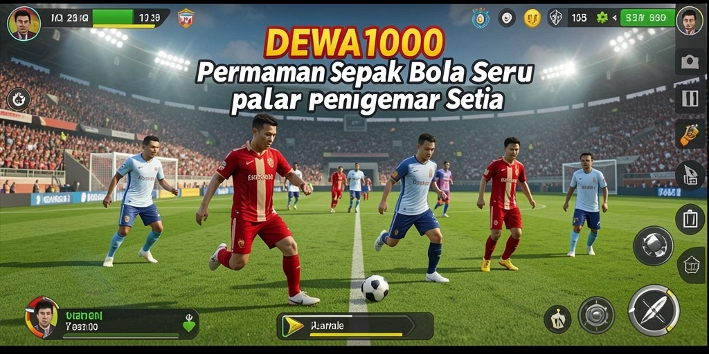 Tampilan gameplay DEWA1000 yang mendebarkan dan penuh aksi.