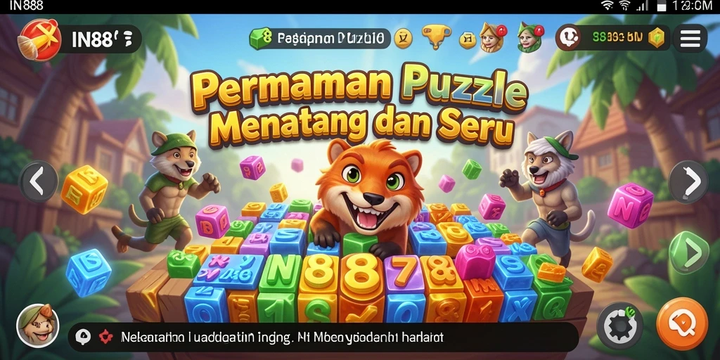 Gameplay seru IN88 dengan teka-teki menantang dan grafis menarik.