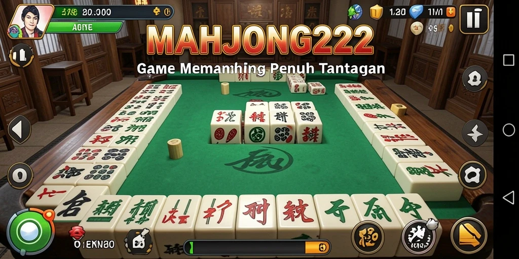 Gameplay memancing seru di MAHJONG222 dengan grafik menawan.