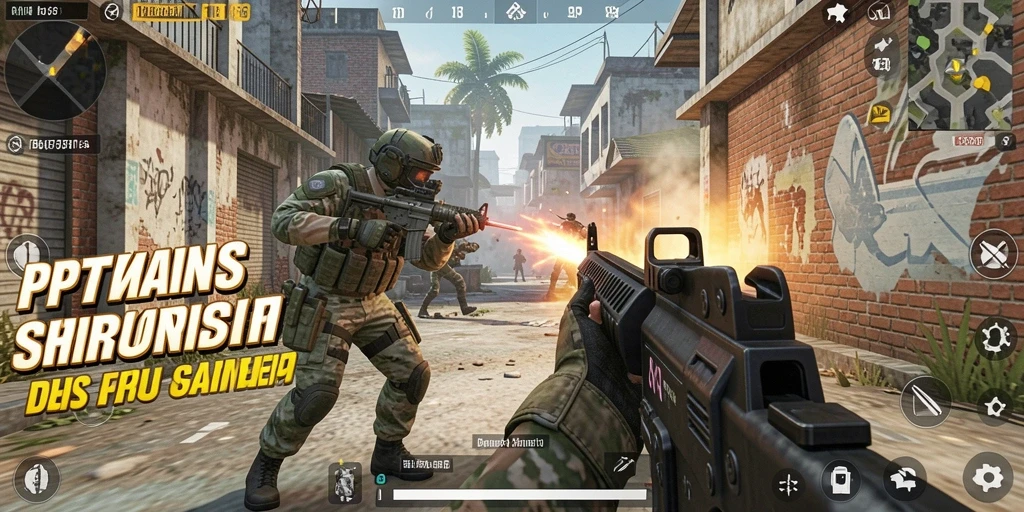 Tangkapan layar gameplay PP7 menampilkan pertempuran seru dan grafis yang memukau.