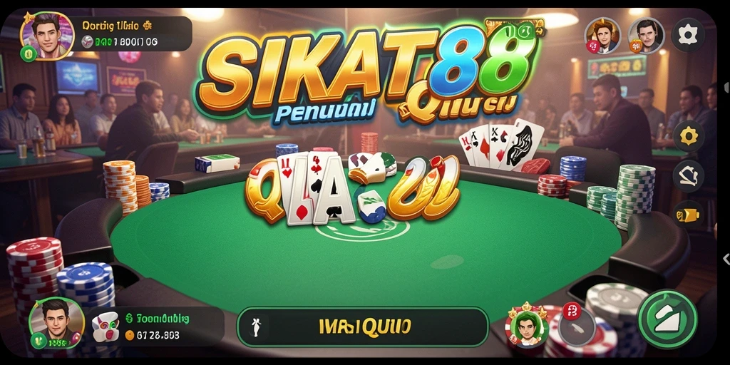 Tampilan gameplay QiuQiu yang menarik di SIKAT88.