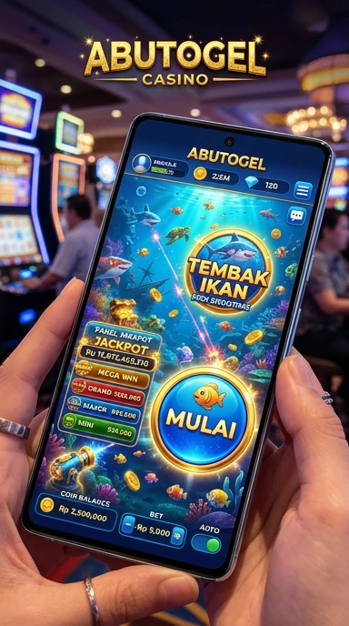 Screenshot antarmuka pengguna abutogel yang intuitif.